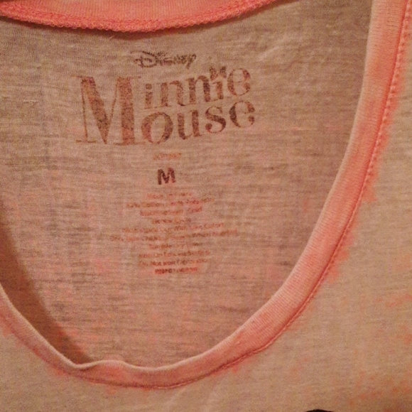 A pink see thru minnie mouse shirt - Picture 2 of 2